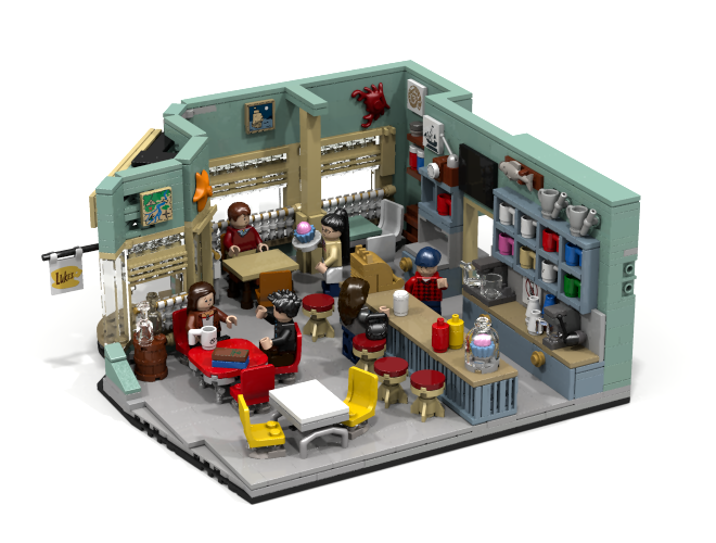 LEGO Gilmore Girls – Luke’s Diner
